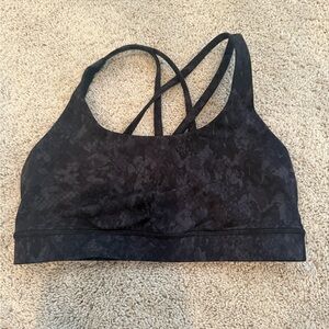 Lululemon snake print sports bra